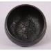 SAROS - Aluminium, Pancha Buddha Carved, Cast Moulded Singing Bowl - Extra Small Size