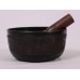 SATURN - Aluminium, Buddha Body Carved, Cast Moulded Singing Bowl - Small Size