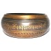 Ceres - Symphonic, Brass Normal Etched and Diced, Molded Singing Bowl - Extra Small Size