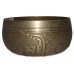 Sidereal Month - Moon Tone, Planetary, Brass Japanese Etched Carved, Molded Singing Bowl - XX Small Size