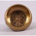 Saturn - Cast-moulded Brass Plain Hammered with Dice - Extra Small Size