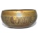 MEDITATION - Symphonic, Therapeutic, Healing, Tibetan, Bronze Etched, Molded Singing Bowl - Extra Small Size