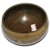 MEDITATION - Symphonic, Therapeutic, Healing, Tibetan, Bronze Etched, Molded Singing Bowl - Extra Small Size