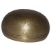 Earth Day (Sound of the Day) - Planetary, Brass Carved, Mantra/Flower of life, Molded Singing Bowl - Extra Small Size