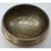 MEDITATION - Symphonic, Brass Carved, Mantra/Flower of life, Molded Singing Bowl - Extra Small Size