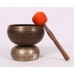 Earthday - Brass, Mantra Carved, Cast Moulded Singing Bowl - Small Size