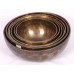 Harmonic Healing,  Musical Signing bowls SET, CHAKRA HEALING, TIBETAN SINGING BOWLS SET OF 7 NOTES -11.3-25.8 Cm