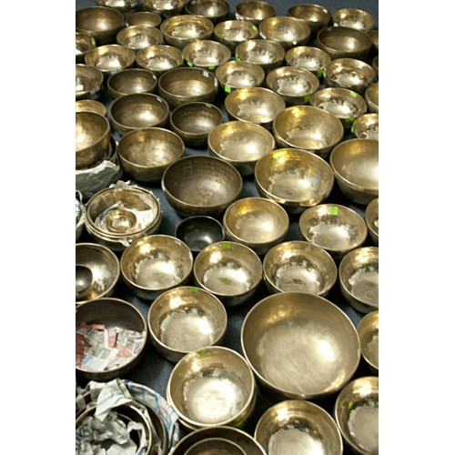 Tibetan Singing Bowls for Symphonic, Meditation, Handmade, Regular, Tiger Antique/Dim/Shiny or Antique Finish Singing Bowls -X Small Size