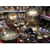 Tibetan Singing Bowls for Symphonic, Meditation, Handmade, Regular, Tiger Antique/Dim/Shiny or Antique Finish Singing Bowls -Giant Size