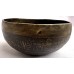 Hydrogen Gamma - Healing, Therapeutic, Handmade, Nerabati, Etching, Carving (Mantra / Endless Knot), Singing Bowl - Extra Small Size