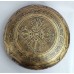 Neptune - Planetary, Therapeutic, Handmade, Jambati, Etching, Carving (Double Bajra/Hum with Design), Singing Bowl - Large Size