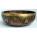 Neptune - Planetary, Therapeutic, Handmade, Jambati, Etching, Carving (Double Bajra/Hum with Design), Singing Bowl - Large Size