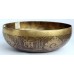 Pluto - Planetary, Therapeutic, Handmade, Jambati, Etching, Carving (Om mani padhme Hum/Pyramid), Singing Bowl - Medium Size