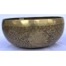 C (DO) - Musical, Therapeutic, Handmade, Jhumkabati, Etching, Carving (Double Bajra/Love Knot), Singing Bowl - Medium Size