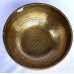 C (DO) - Musical, Therapeutic, Handmade, Jhumkabati, Etching, Carving (Double Bajra/Love Knot), Singing Bowl - Medium Size