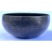 Meditation - Meditation, Therapeutic, Handmade, Nerabati, Etching, Carving (Full Moon Mandala / Ying Yang Double Bajra), Singing Bowl - Extra Small Size 