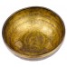 Mercury - Planetary, Therapeutic, Handmade, Jambati, Etching, Carving (Om written in Sanskrit / Shakyamuni Buddha ), Singing Bowl - Large Size