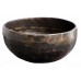 C (DO) - Musical, Therapeutic, Handmade, Nerabati, Etching, Carving (Mantra / Ying Yang Double Bajra), Singing Bowl - Extra Small Size