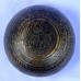 Pluto - Planetary, Therapeutic, Handmade, Nerabati, Etching, Carving (Parasol (Eight auspicious symbol) / Hum writing in Sanskrit), Singing Bowl - Extra Small Size