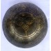 Solfeggio UT - Healing, Therapeutic, Handmade, Nerabati, Etching, Carving (Buddha's Eyes / Endless Knot), Singing Bowl - Extra Small Size