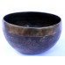 Perfect A - Healing, Therapeutic, Handmade, Nerabati, Etching, Carving (Double Bajra / Hum), Singing Bowl - Extra Small Size