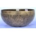 Saturn - Planetary, Therapeutic, Handmade, Jambati, Etching, Carving (Mantra / Endless Knot), Singing Bowl - Medium Size