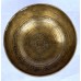 Saturn - Planetary, Therapeutic, Handmade, Jambati, Etching, Carving (Parasol (Eight auspicious symbol)  / Double Bajra), Singing Bowl - Medium Size