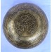 Saturn - Planetary, Therapeutic, Handmade, Jambati, Etching, Carving (Parasol (Eight auspicious symbol)  / Double Bajra), Singing Bowl - Medium Size