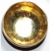 HOPI - Therapeutic, Anti Stress, Planetary, Nerabati, Handmade, Golden 'Shiny Dark' Singing Bowl - Mini (XX Small) Size