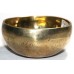 HOPI - Therapeutic, Anti Stress, Planetary, Nerabati, Handmade, Golden 'Shiny Dark' Singing Bowl - Mini (XX Small) Size