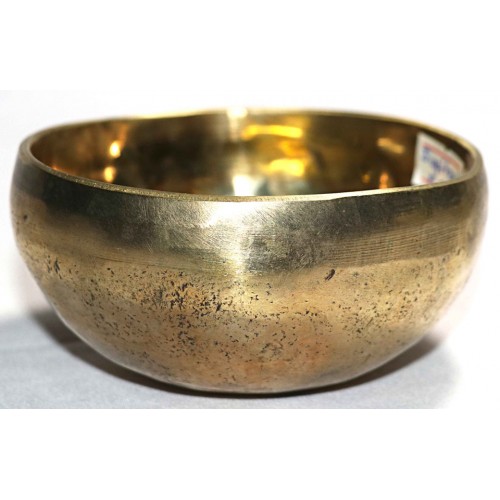 Culmination Period (Moon Tone) - Healing, Planetary, Therapeutic, Handmade, Nerabati 'Shiny Dark' Singing Bowl - Extra Small Size