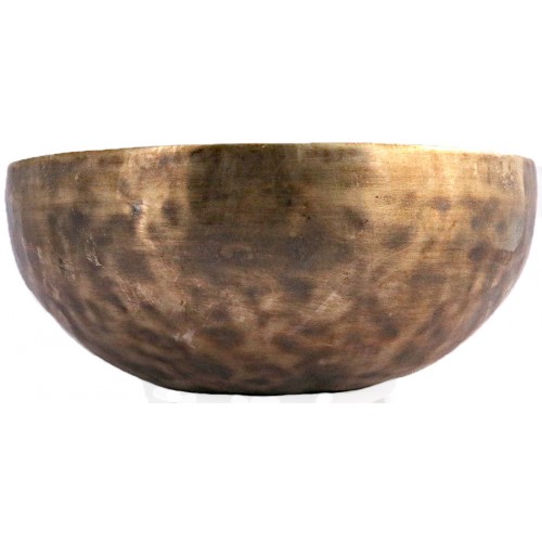 MEDITATION - Musical, Therapeutic, Healing Handmade, Jambati 'Antique Spotted' Singing bowl - Small Size