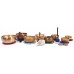 THERAPISTS AND HEALERS PRO. COMPLETE SET - Planetary Cosmic/Theraputic Sound Healing Travelling Set - CHT First level, 11 bowls, Handmade with Seven Metals, Special Chakra Healing Set (Alpha, Om, Hopi, Platonic year, Venus, Jupiter, Earth day, Eros)