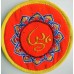 Circle with EMBROIDERY Pillow (Cushion) to keep Singing Bowls Safely -  Extra Small Size