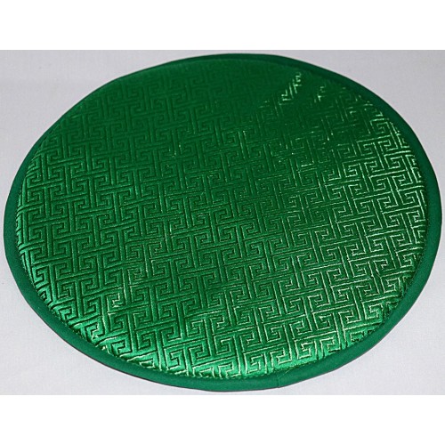 CIRCLE (PAD) Pillow (Brocade Cushion) to keep Singing Bowls Safly - Extra Small Size