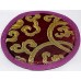 CIRCLE (PAD) Pillow (Brocade Cushion) to keep Singing Bowls Safely - XX Large Size