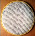 Circle with EMBROIDERY (Pad Professional) Pillow (Cushion) to keep Singing Bowls Safely - Extra Small Size 