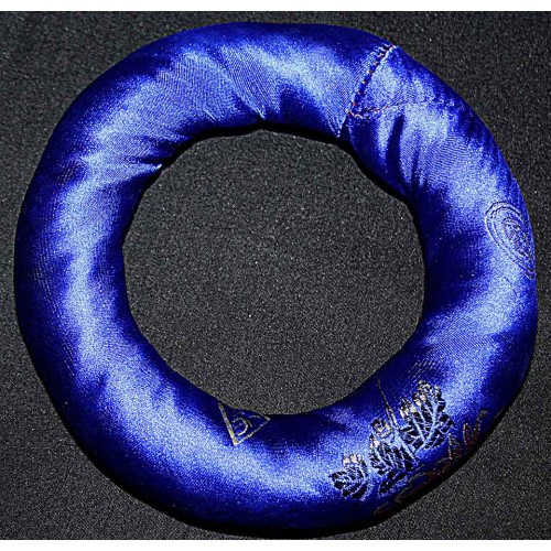 RING Pillow (Cushion) to keep Singing Bowls Safly - Small Size