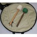 Gong bag (standard-soft) to carry gongs safely to balance body with double carry function - Large Size