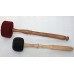 HARD FELT Mallet (Drumstick/Singing Bowl Stick) to play singing bowls essential - Mini (XX Small) Size 