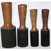 CONIC HANDLE (FISH STICK) RINGER (Beater/Leather stick/Singing Bowl Stick) to play singing bowls essential - Medium Size