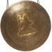 COSMIC HEALING PLANETARY GONG - PLATONIC YEAR - MCE® Professional Designed - MEDITATING SHIVA with Peaceful mantra (Karpuram gauram karunawataram) in English and Sanskriti - Extra Large Size