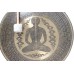 OM-UNIVERSAL SOND HEALING GONG OF MCE® Professional Designed - Chakra symbol in human body with mantra in Sanskriti and English - Jumbo Size