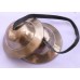   Meditation,Nepali Dim Theraputic,  Tingshaw/Cymbal/Plain Design  - Large Size