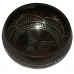 A (LA) - Musical, Bronze Special White Etched, Molded Singing Bowl - XX Small Size